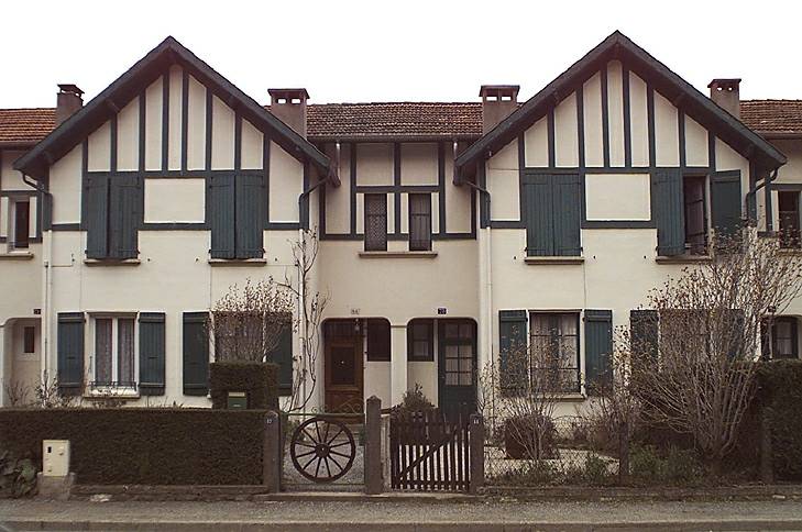 Détail de l'élévation principale.