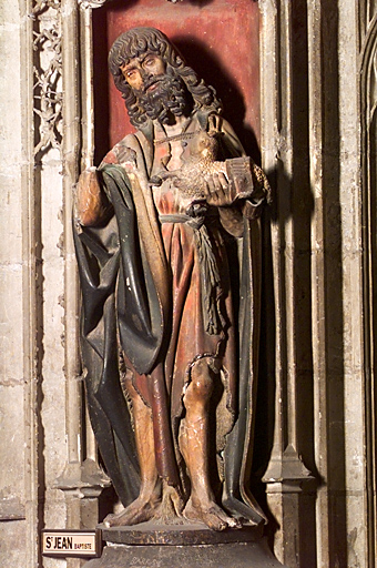 Figure de saint Jean-Baptiste.