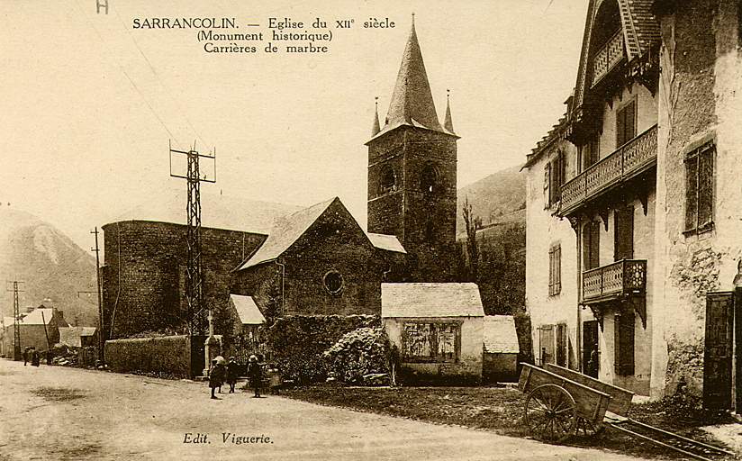 La maison au début du 20e siècle.