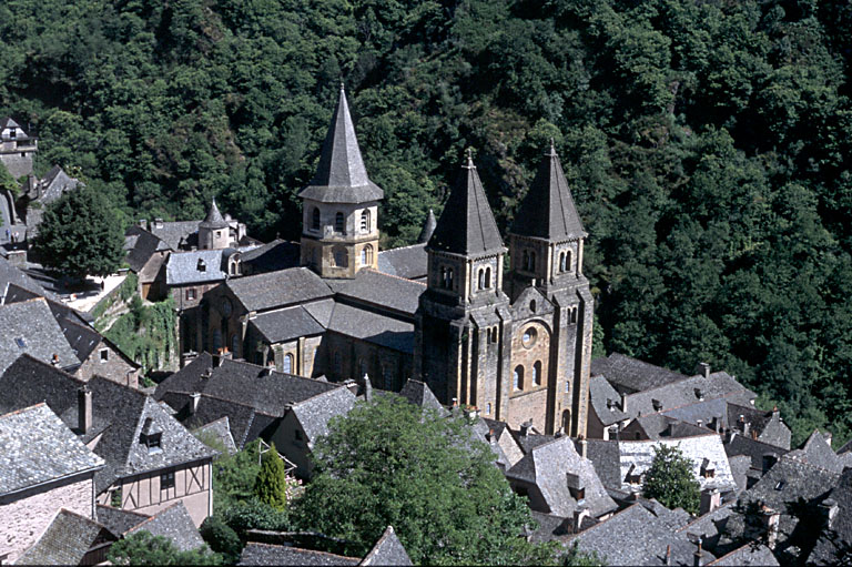 Vue de l'abbatiale