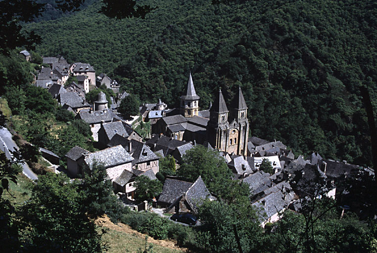 Vue du village depuis le nord ouest