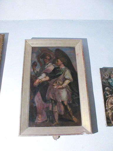 Tobie et l'ange, copie d'après Giulio Romano : ensemble (situation).