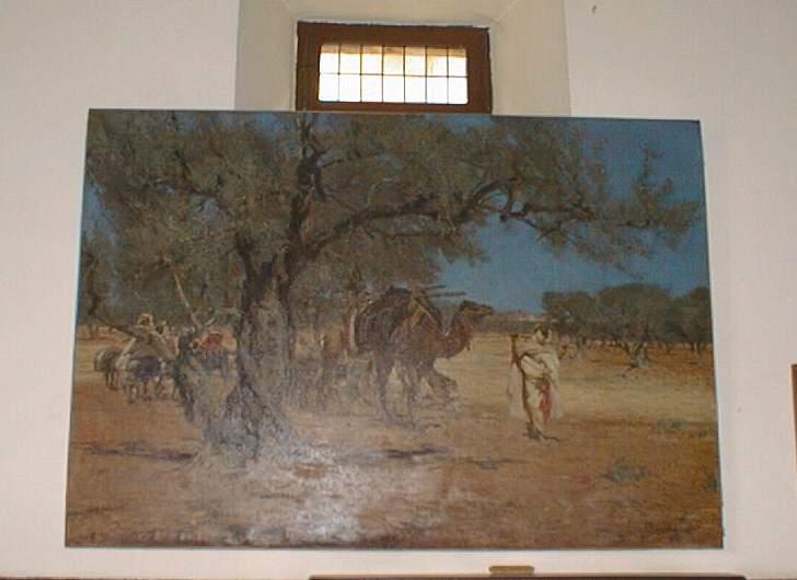 Tableau : Les Oliviers à Sfax