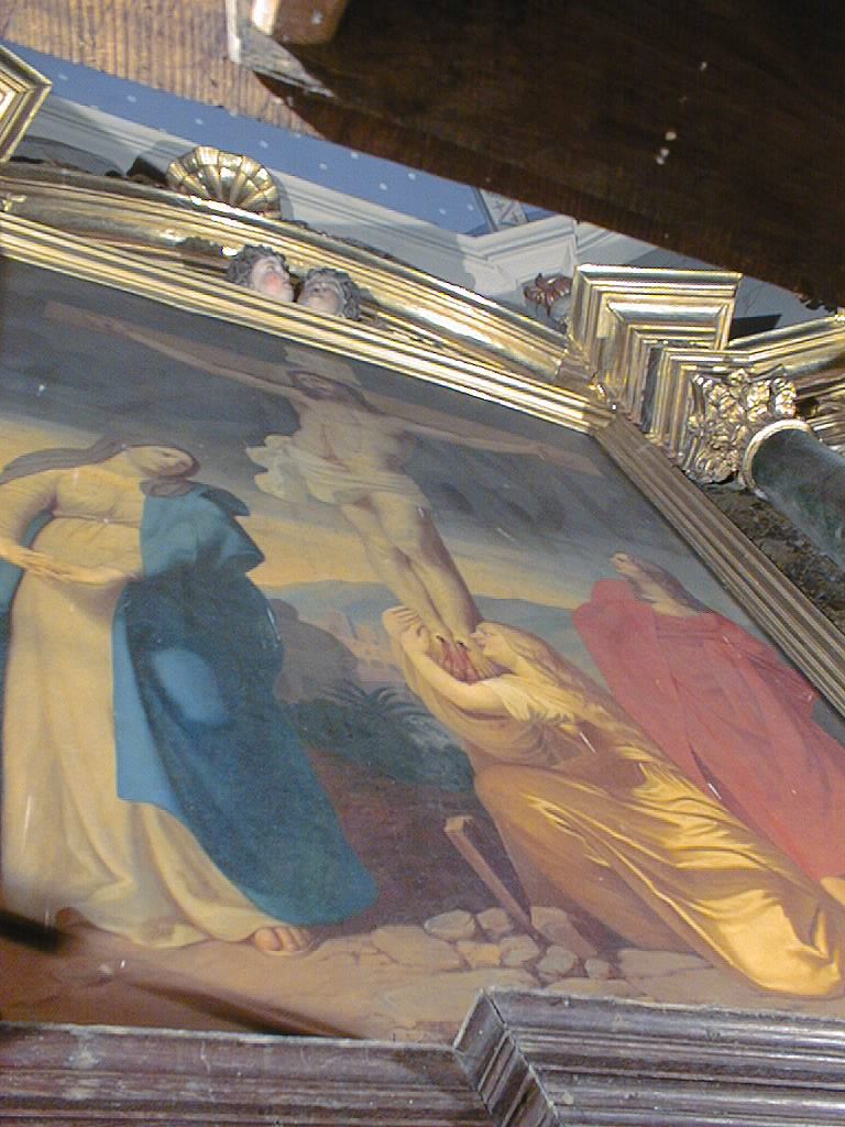 Vue de l'oeuvre, huile sur toile, copie d'après Antoon Van Dyck par Amélie de Selve, 1848, dépôt du FNAC en 1849.