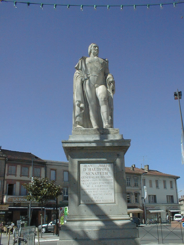 Général d'Hautpoul, de Gilbert Privat : ensemble (face).