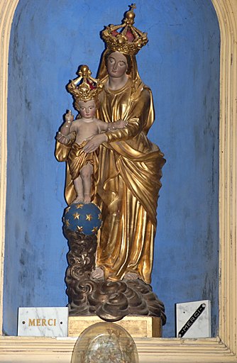 Statue (petite nature) : Notre-Dame des Victoires