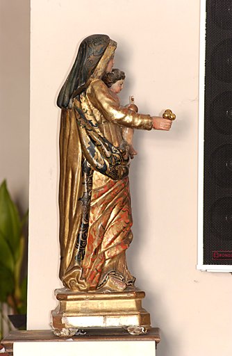 Statue (statuette) : Vierge à l'Enfant