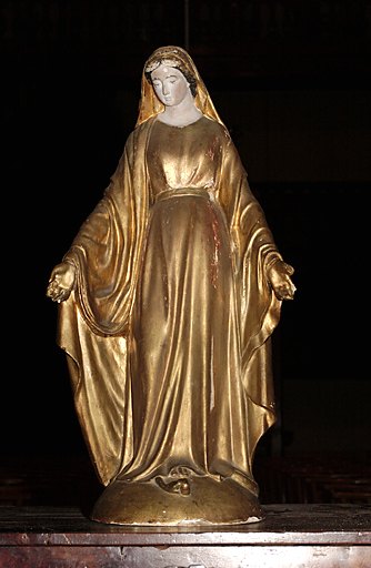 Statuette : Immaculée Conception dite de la Médaille miraculeuse