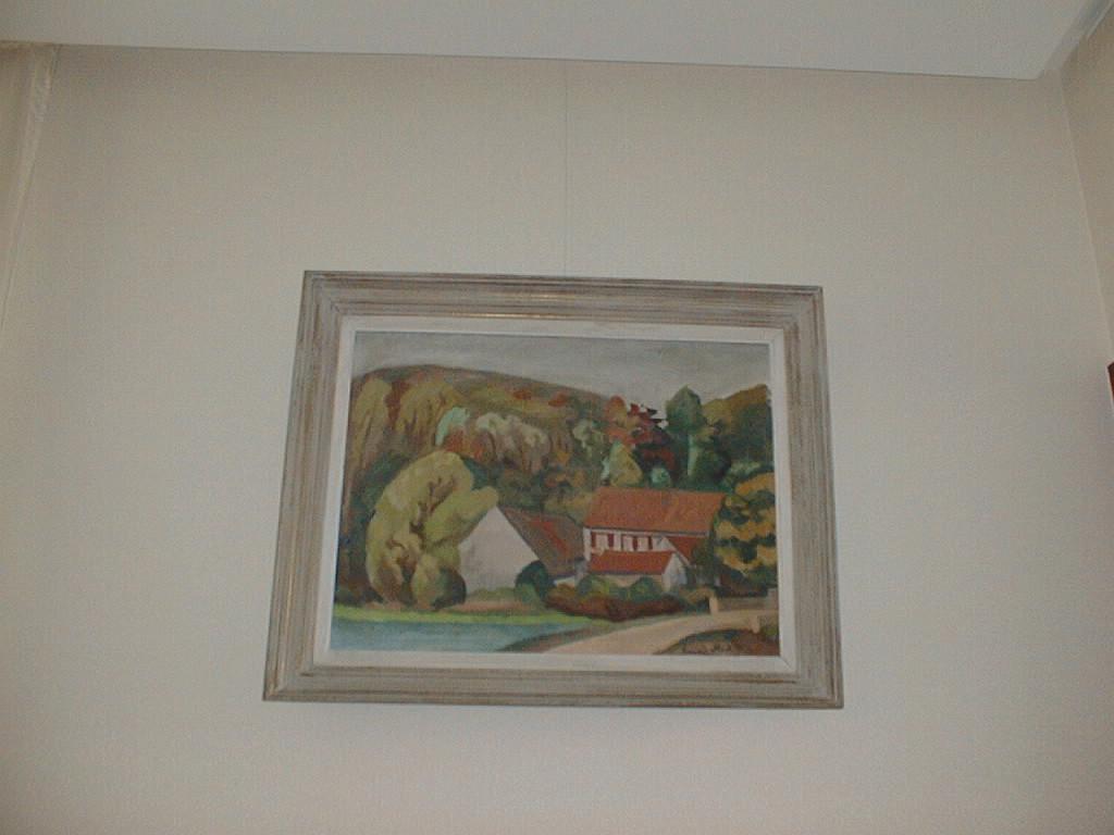 Vue de l'oeuvre, huile sur toile, par François Ruh, 1958, dépôt du FNAC en 1960.