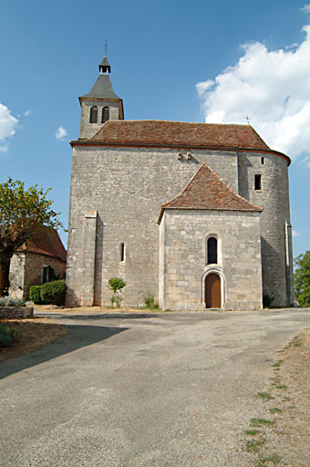 Vue depuis le sud.