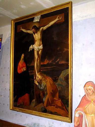 Vue de l'oeuvre, huile sur toile, 19e siècle.