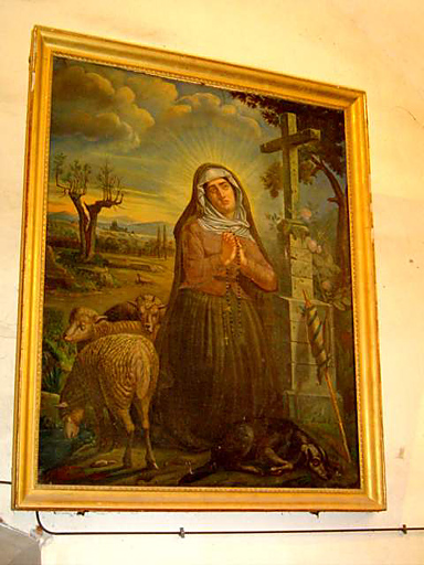 Vue de l'oeuvre, huile sur toile, 1856, par Guiraud Antony.