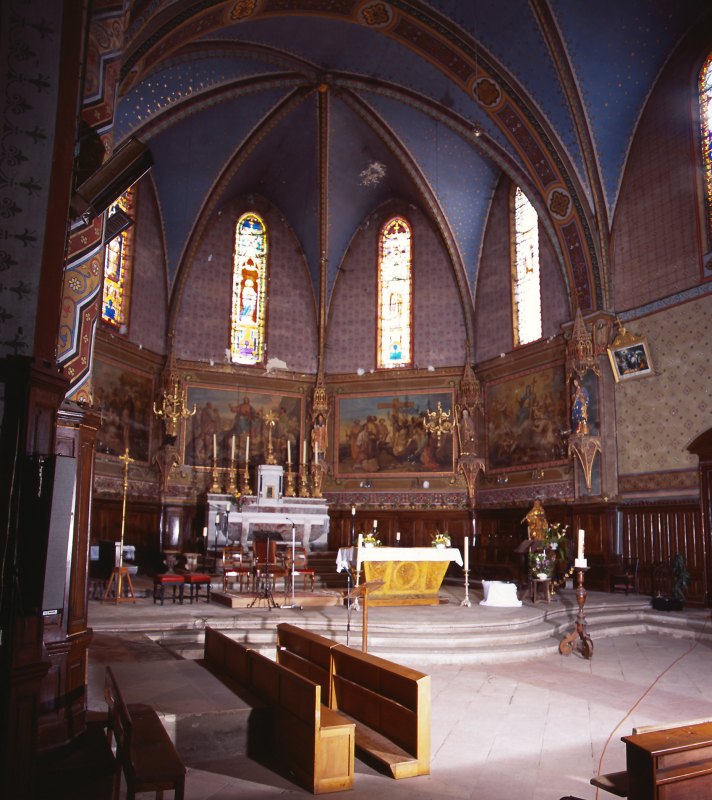 Ensemble du décor du choeur