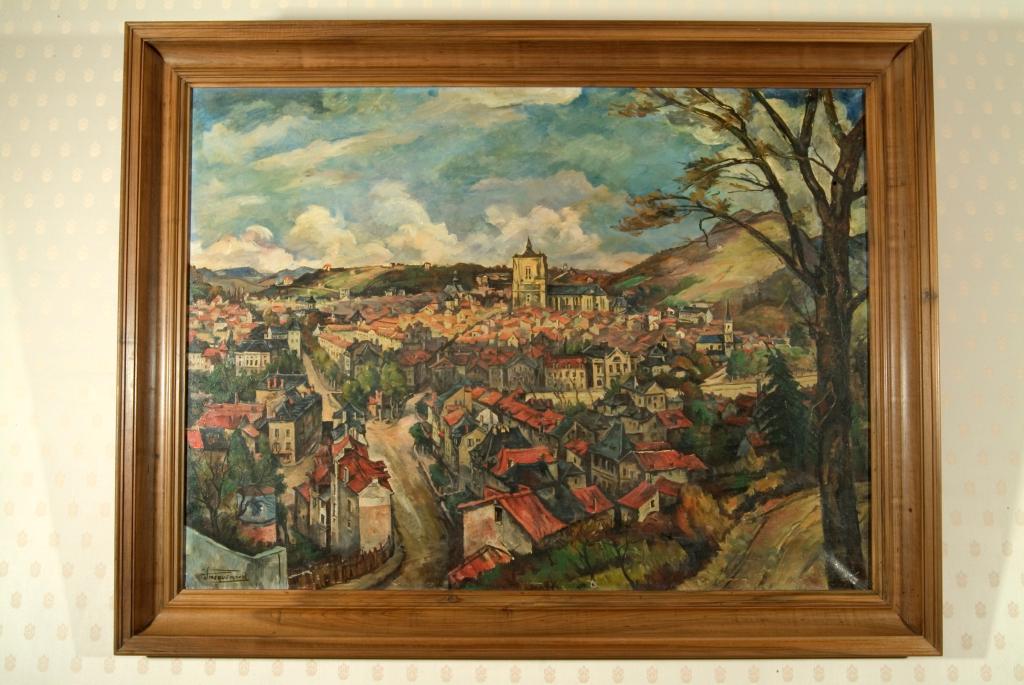 Vue de l'oeuvre, huile sur toile, par Antoine Jacquemond, 1933.