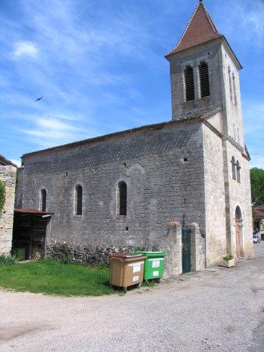 Vue depuis l'ouest.