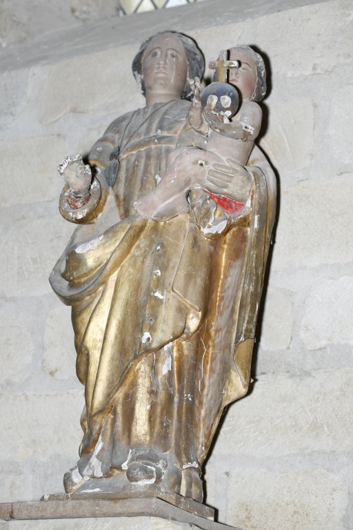 Statue : Vierge à l'Enfant