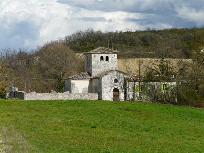 Vue d'ensemble depuis l'ouest.