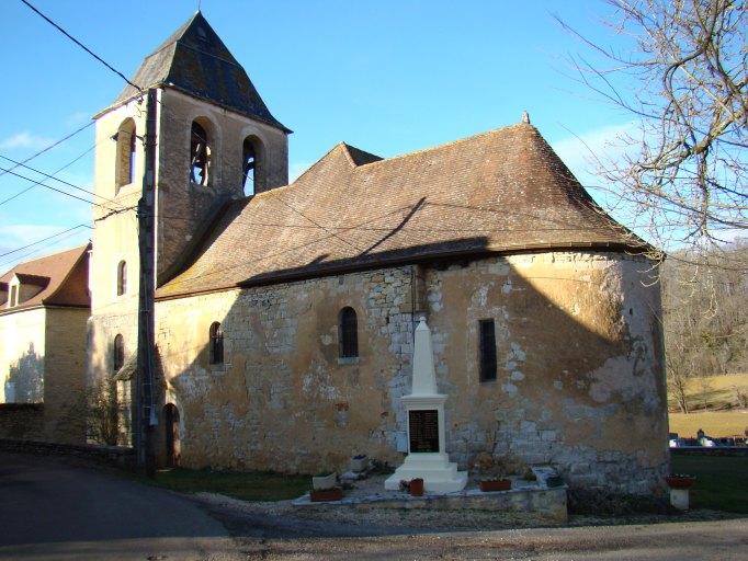 Vue depuis le sud-est.