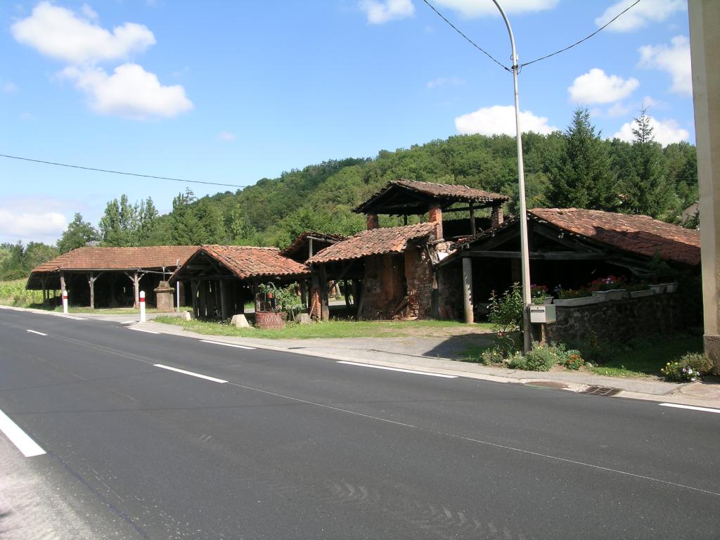 Vue d'ensemble de la briqueterie depuis le sud-est.