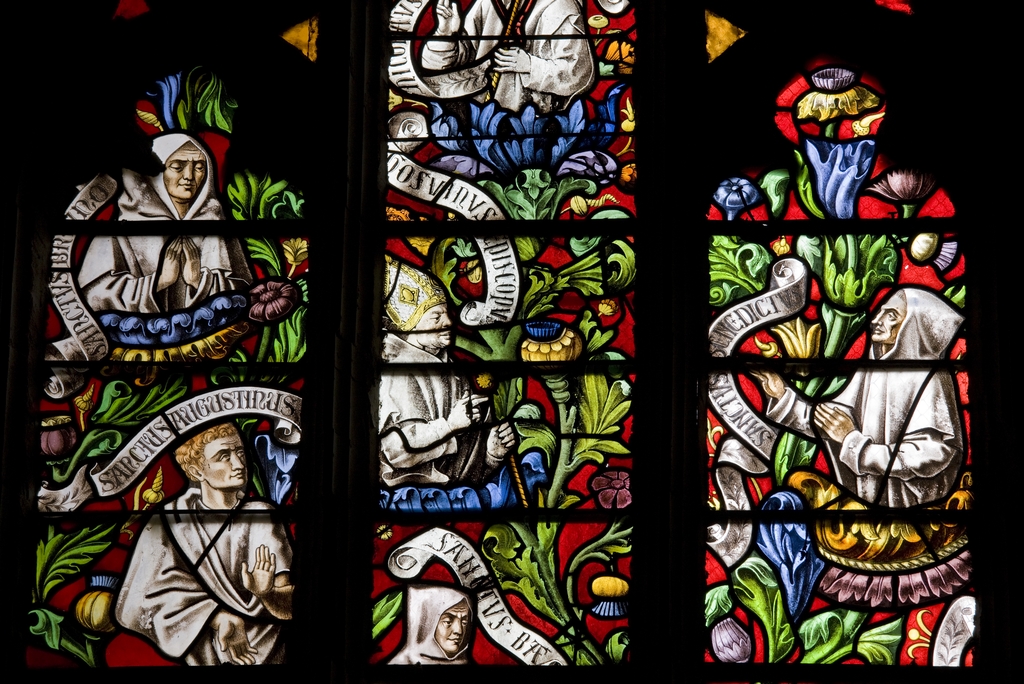verrières de la salle capitulaire et du vestibule