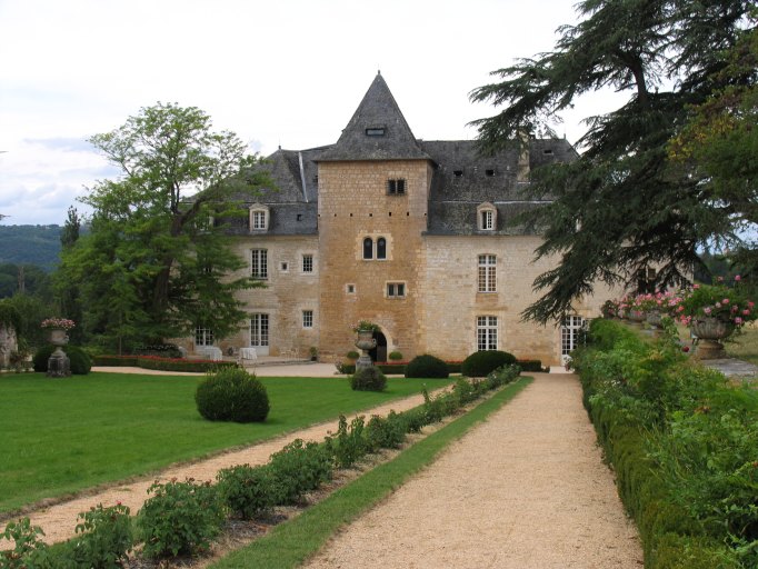 Jardin d'agrément du château de la Treyne