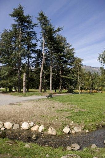 Jardin d'agrément, jardin public dit parc thermal d'Argelès-Gazost