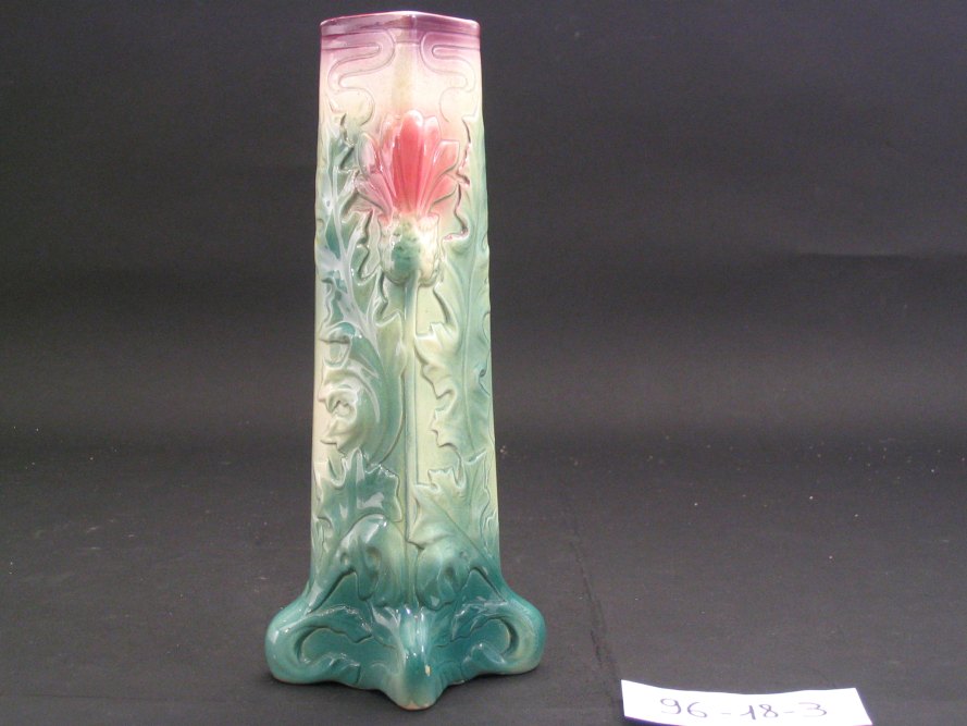 Vase "décor Chardons"