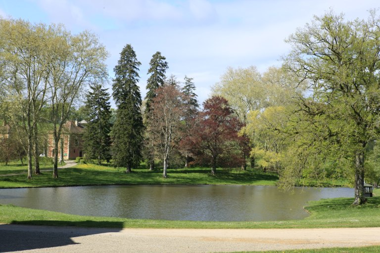 Jardin d'agrément de l'abbaye de Loc-Dieu