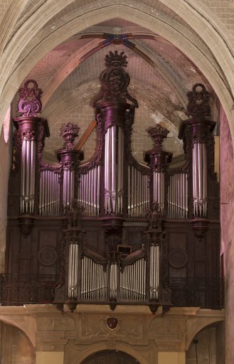 Orgue de tribune ; partie instrumentale de l'orgue