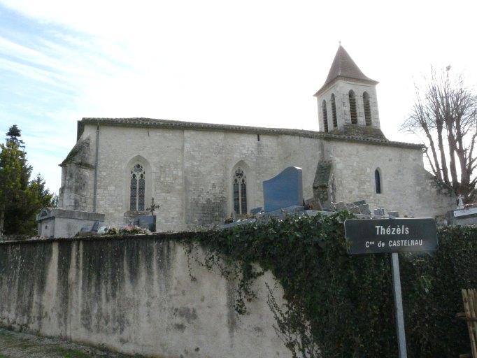 Vue d'ensemble depuis le nord.