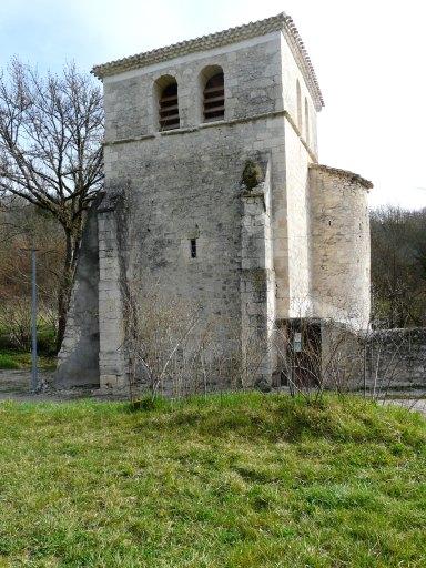 Vue depuis l'ouest.