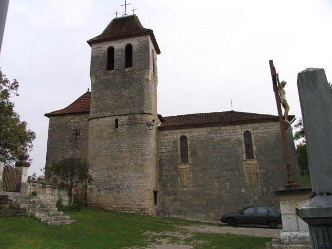 Vue depuis l'ouest.