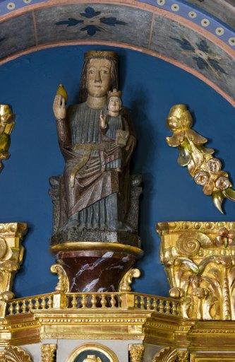 Statue : Vierge à l'Enfant dite Notre-Dame-du-Bon-Port ou Notre-Dame-du-Bon-Passage