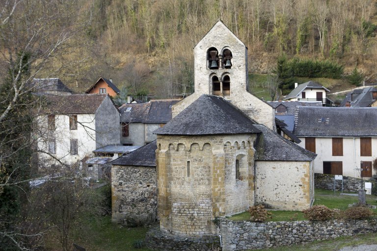 Vue du chevet.