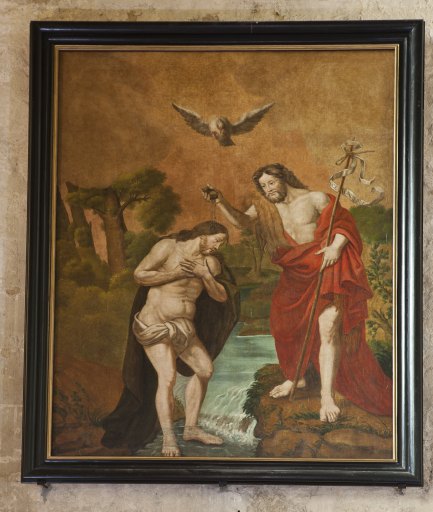Tableau : le baptême du Christ