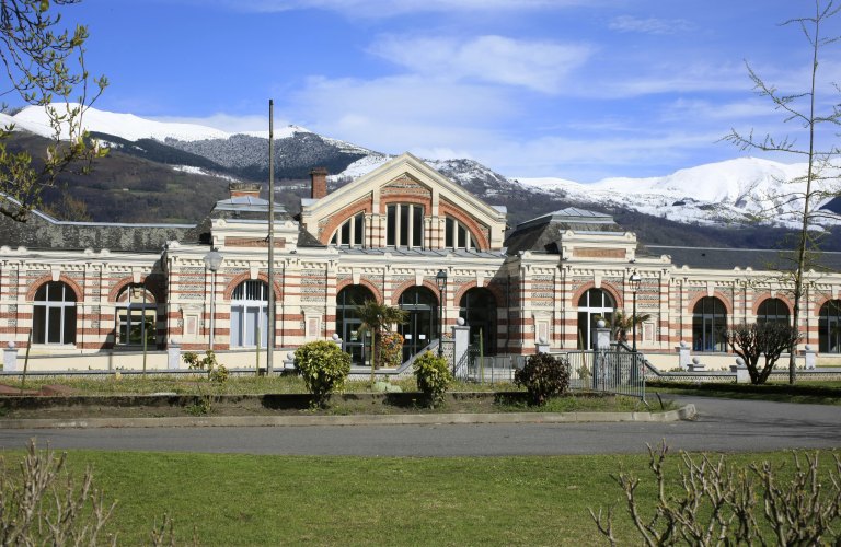 Vue de la façade.