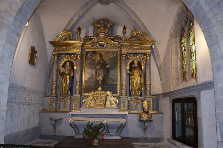 Autel, retable, tabernacle de Saint-Fleuret