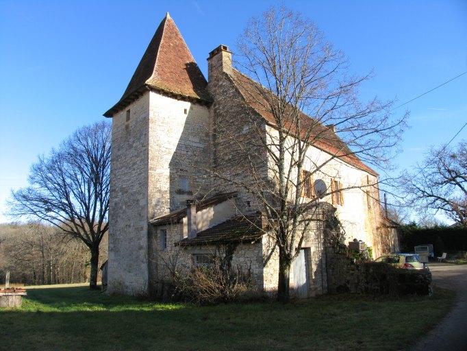 Corps de logis nord-est, vu depuis l'ouest.