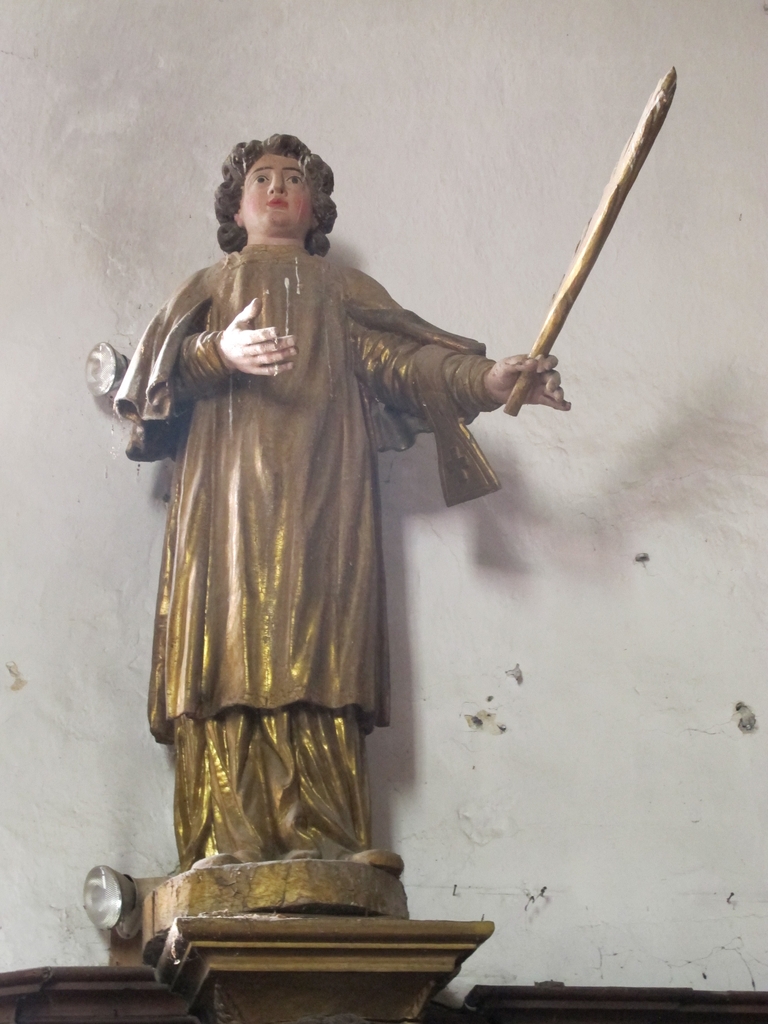 Statue : Saint Laurent diacre et martyr