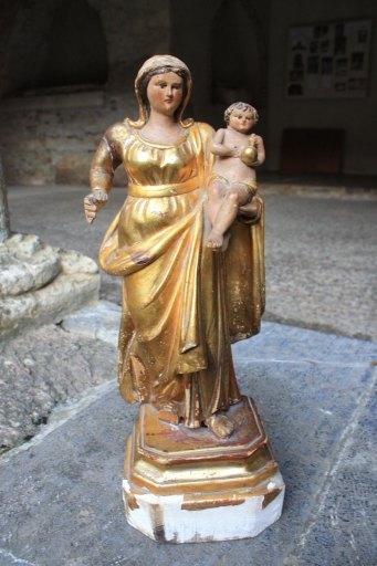 Statuette : Vierge à l'Enfant