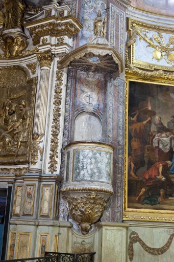 Chaire à prêcher de style baroque