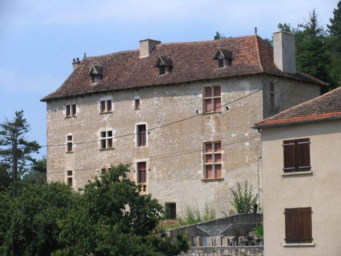 Vue du logis depuis le sud.