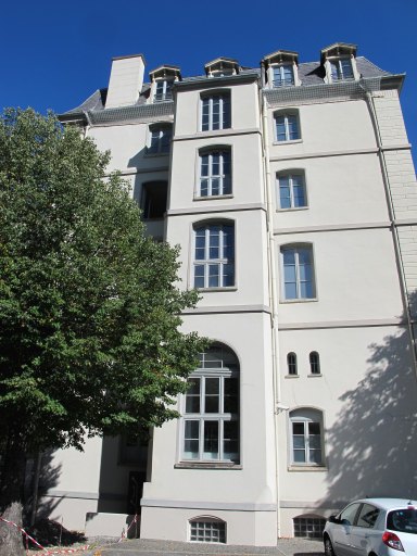 Vue de l'élévation sud.
