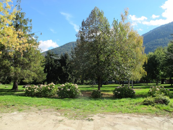 Vue d'ensemble du parc.