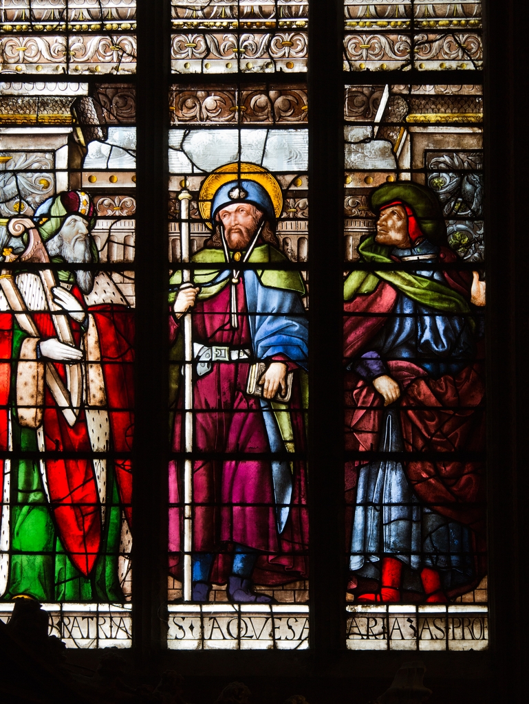 baie 2 : verrière de la chapelle du Saint-Sacrement