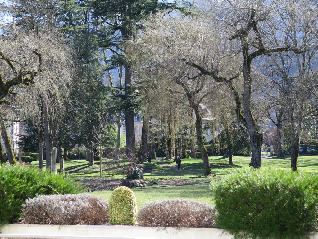 Parcours romantiques dans le parc.