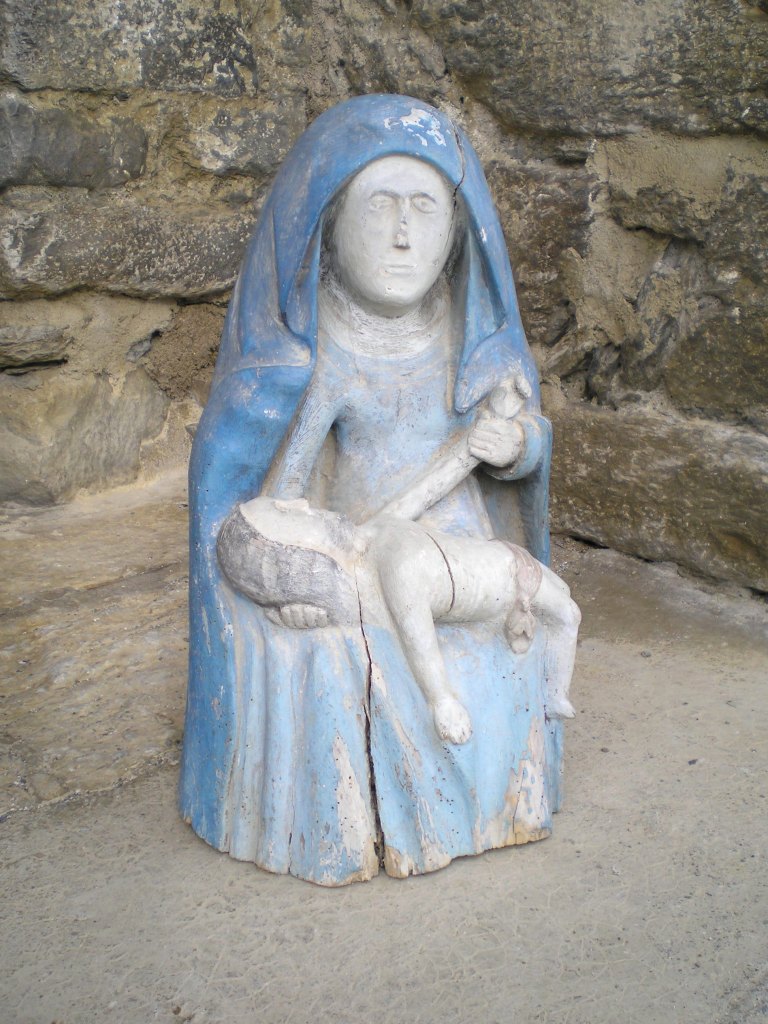 Statue (statuette) : Vierge de pitié