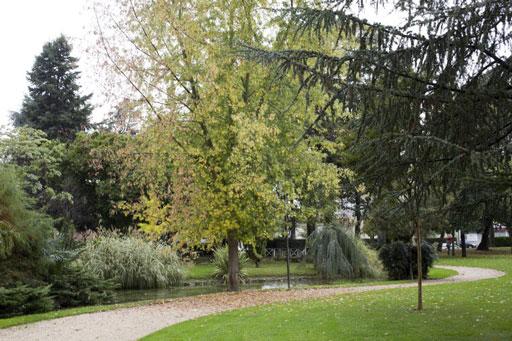 Jardin de la Villa Fould, actuellement Parc Chastellain