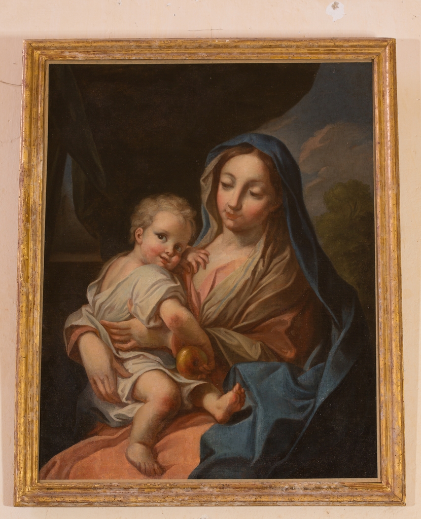 peinture : Vierge à l'enfant - (c) Inventaire général Région Occitanie