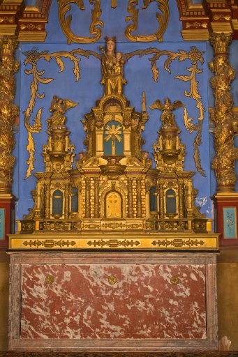 Autel secondaire de la chapelle de la Vierge